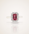 Pink Turmalin Ring