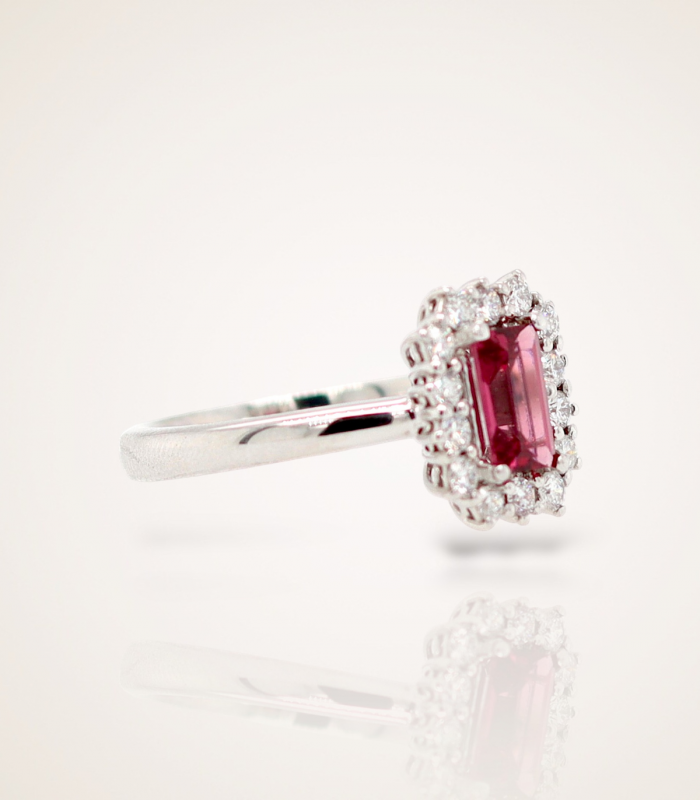 Pink Turmalin Ring