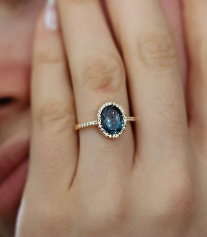 London Topas Ring (yellow gold)