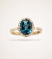 London Topas Ring (Gelbgold)