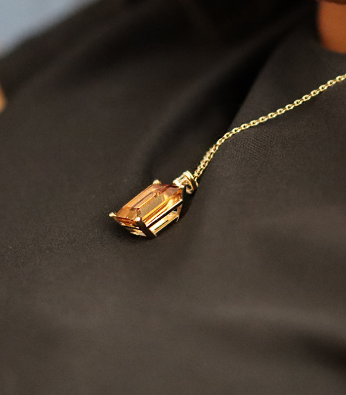 Citrinaa necklace