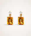 Citrinaa earrings