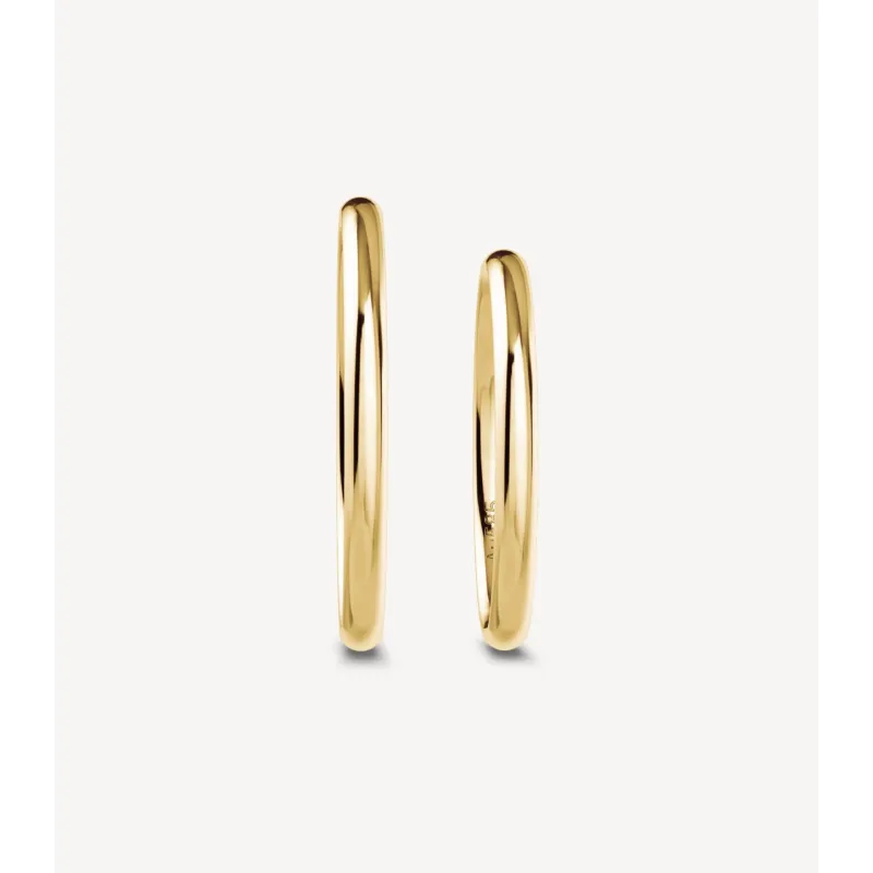 Amelia Klassische Eheringe aus Gelbgold | Moreen