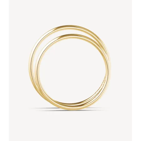 Elina Klassische Eheringe aus Gelbgold | Moreen