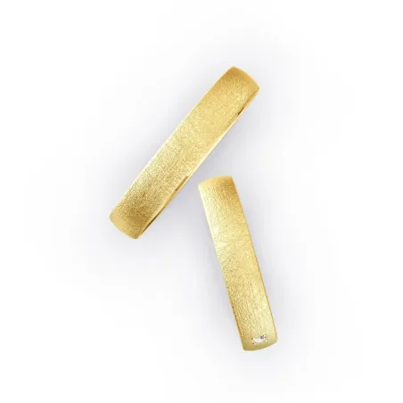Celeste Eheringe Gelbgold 585 mit Diamant | Moreen