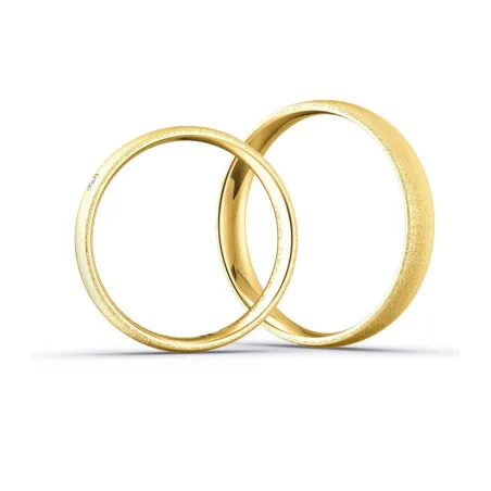 Celeste Eheringe Gelbgold 585 mit Diamant | Moreen