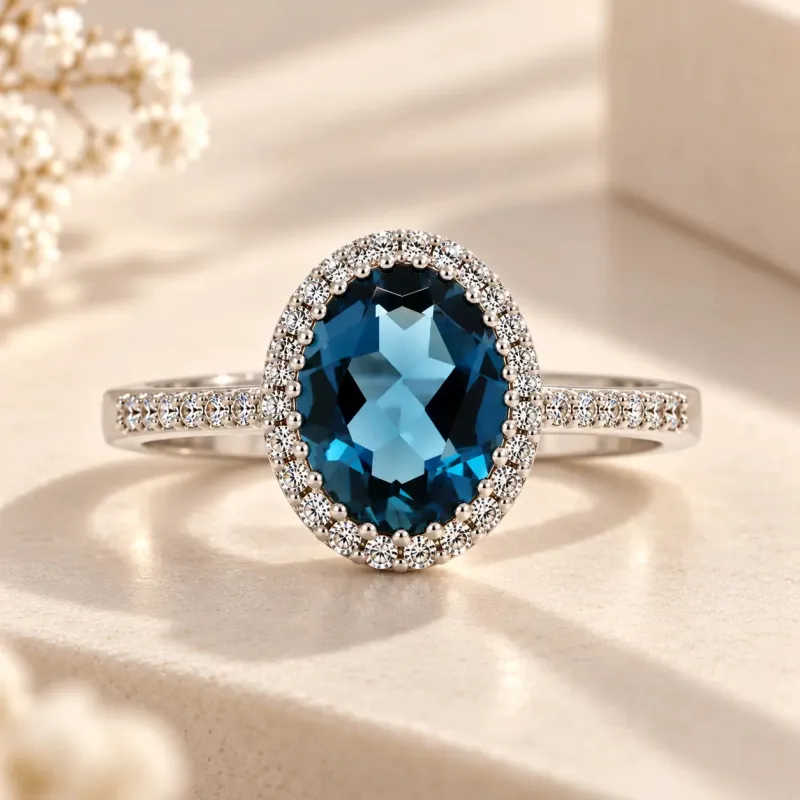 Mariselle London Topas Ring mit Diamanten | Moreen