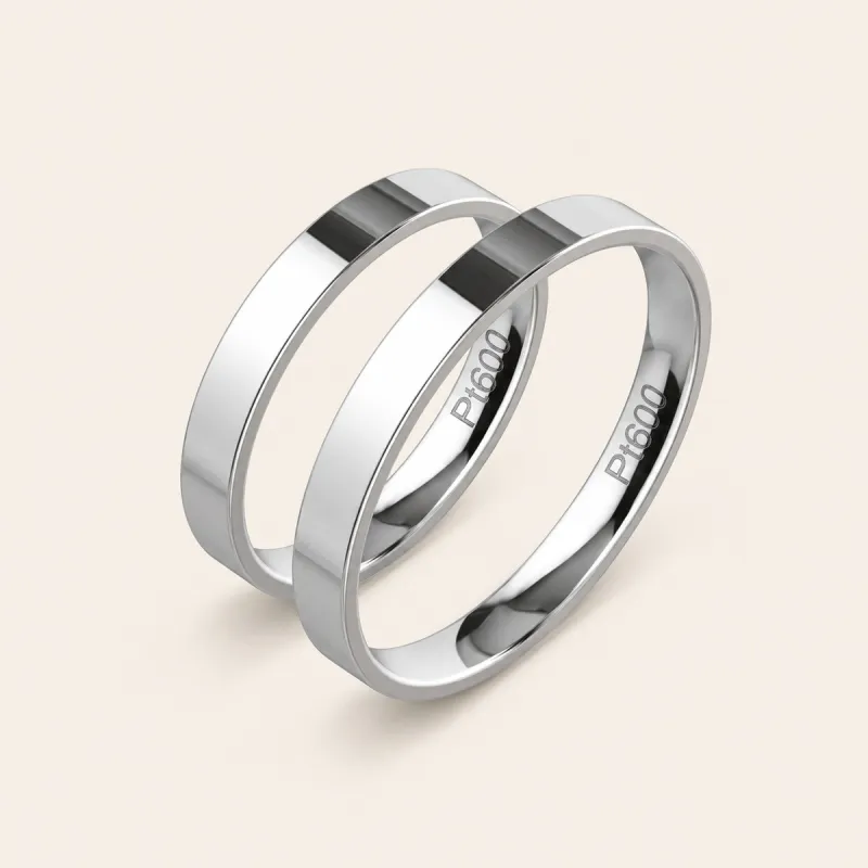 Nivelle – Klassische Trauringe in Platin 600 oder 950