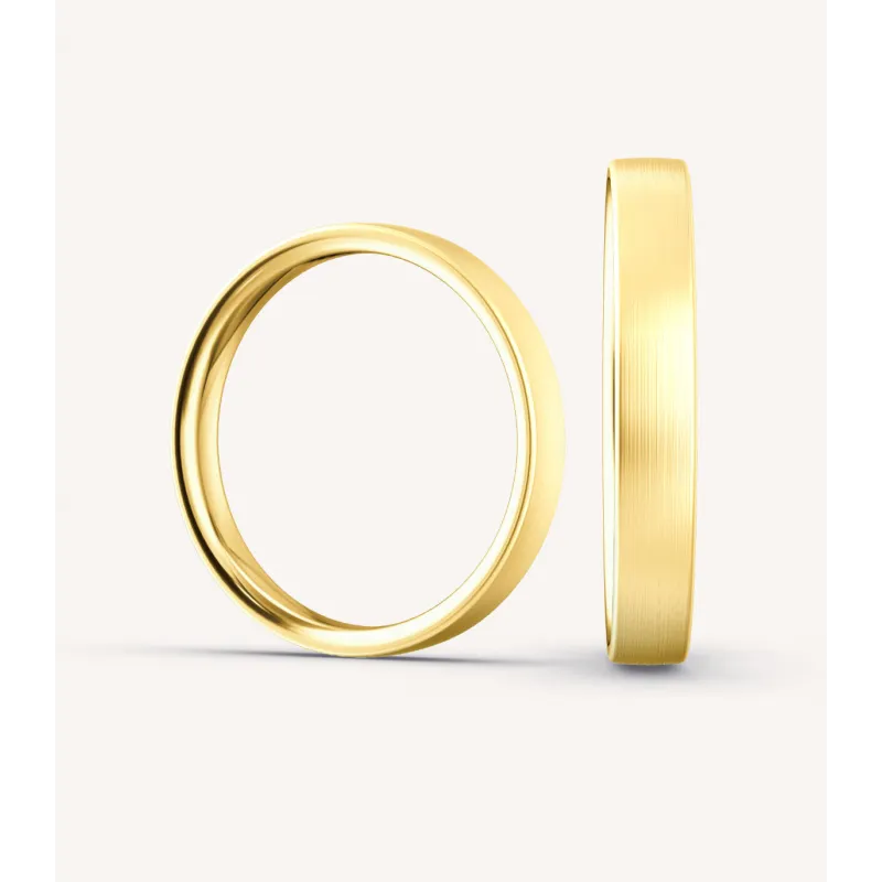 Liora Eheringe 585 Gelbgold mit Diamant | Moreen
