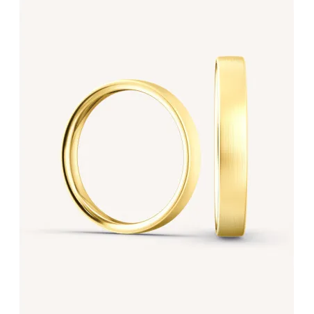Liora Eheringe 585 Gelbgold mit Diamant | Moreen