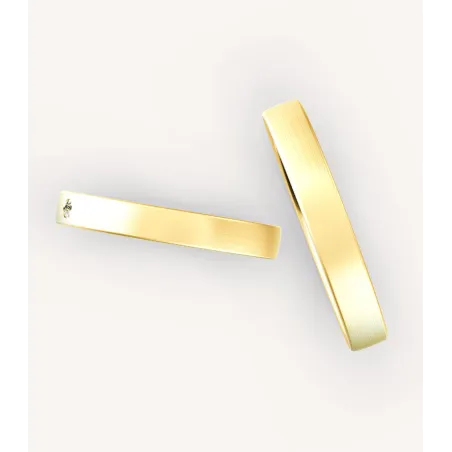 Liora Eheringe 585 Gelbgold mit Diamant | Moreen