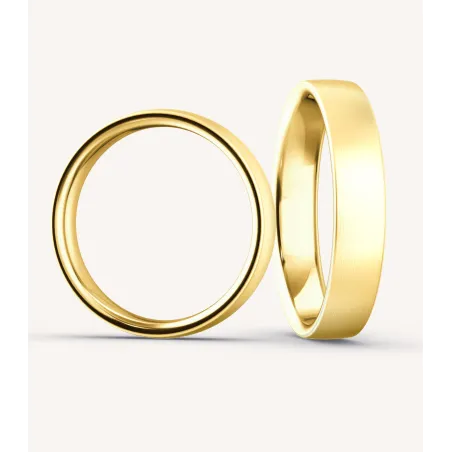 Liorena Eheringe 585 Gelbgold mit Diamant | Moreen