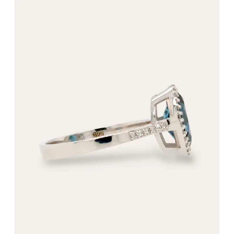 Mariselle London Topas Ring mit Diamanten | Moreen