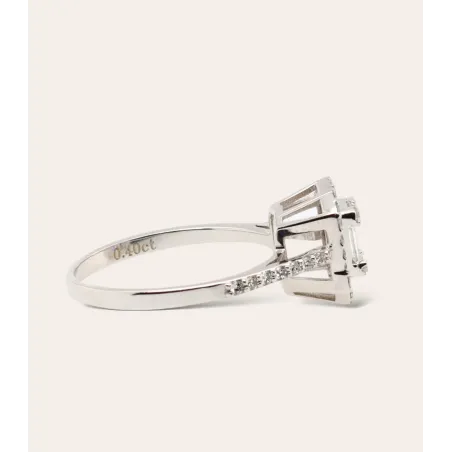 Baguette Diamantring