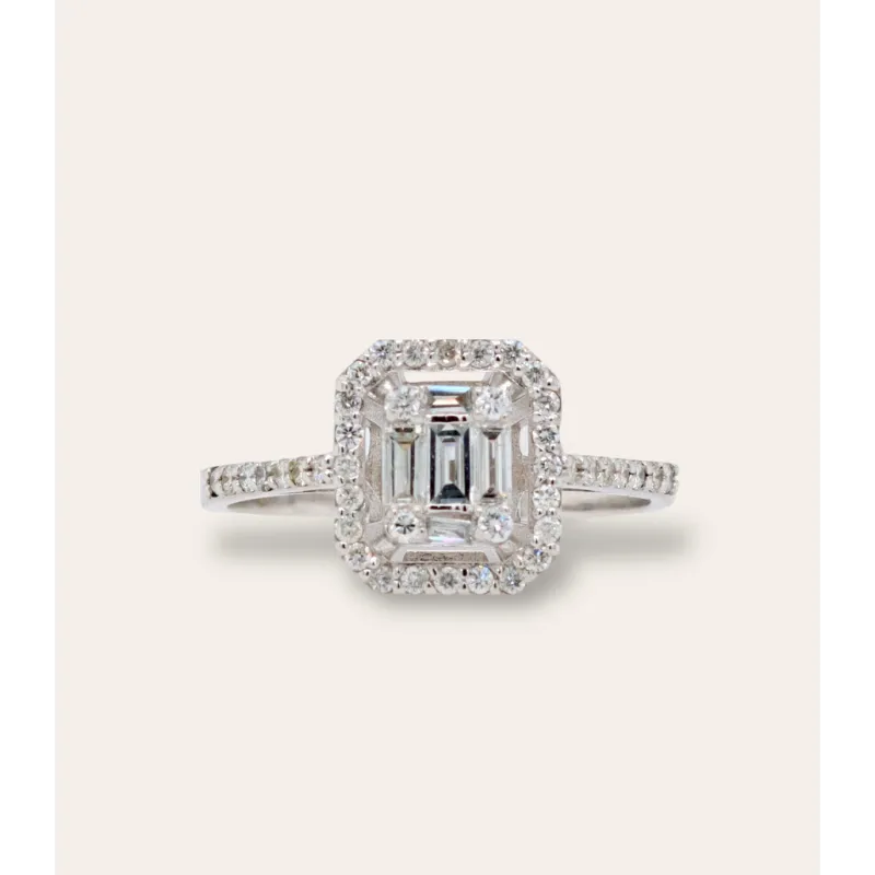 Baguette Diamantring