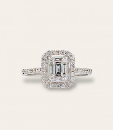 Baguette Diamantring