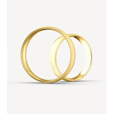 Valerio Eheringe aus Gelbgold 375, 585 & 750 | Moreen