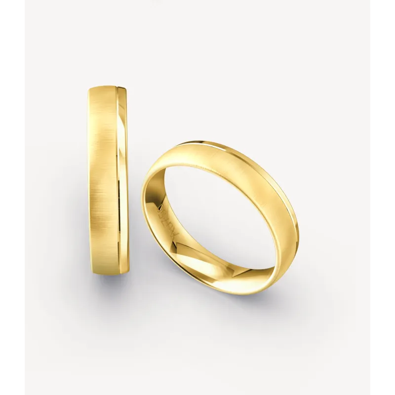 Valerio Eheringe aus Gelbgold 375, 585 & 750 | Moreen