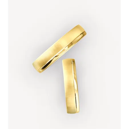 Valerio Eheringe aus Gelbgold 375, 585 & 750 | Moreen