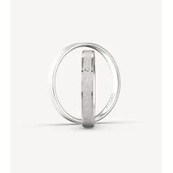Elvina Trauringe aus Weißgold mit Diamant | Moreen